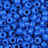 100/200/400pcs 6x9mm Solid Color Large Hole Pony Beads DIY Jewelry Making For Friendship Bracelets & Hair Braids Craft Supplies