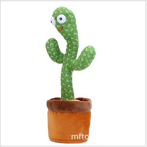 Can dance cactus Douyin same electric doll sand sculpture plush toy can learn to talk and sing birthday gift