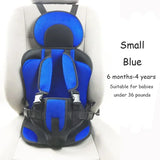 Child Safety Seat Mat for Kids 6 Months to 12 Years Old Breathable Chair