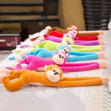 Colorful Plush Monkey Toys Colorful Long-Armed Monkey Photography Accessories Electric Crashproof Padded Monkey Doll Hanging Cur