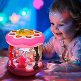 Baby Toys 12 Months - Ocean Projector Light Up Musical for 12-18 Months Crawling Learning Tummy Time 1 2 3 Year Old Infant Gifts