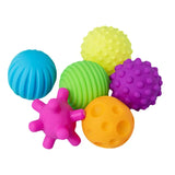 Baby Toys 0 12 Months Rotating Rattle Ball Grasping Activity Baby Development Toy Silicone Teether Baby Sensory Toys for Babies