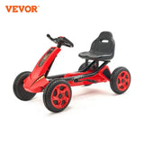 VEVOR 66lbs Kids Pedal Go Kart 4 Wheel Off-Road Pedal Ride On Toys with Adjustable Seat Outdoor Racer Pedal Car for Boys & Girls