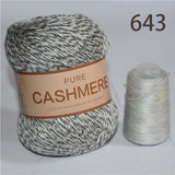 Pure Mongolian Cashmere Yarn Crochet Hand-knitted Cashmere Knitting wool Yarny Scarf Baby Hand-Weaving Thread Yarns  70grams