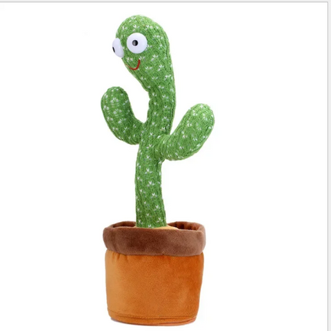 Can dance cactus Douyin same electric doll sand sculpture plush toy can learn to talk and sing birthday gift