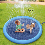 Non-slip splash pad for kids, dogs – fun summer fountain. - MiniPrecious