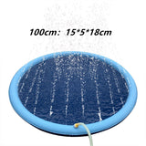 Non-slip splash pad for kids, dogs – fun summer fountain. - MiniPrecious