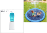 Non-slip splash pad for kids, dogs – fun summer fountain. - MiniPrecious