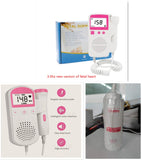 Fetal Heart Rate Monitor Home Pregnancy Baby Fetal Sound Heart Rate Detector - MiniPrecious